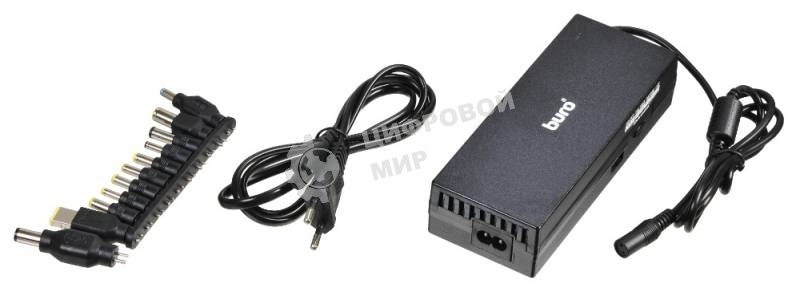 Блок питания Buro ручной 120W 12V-20V 11-connectors 1xUSB 1A от бытовой электросети
