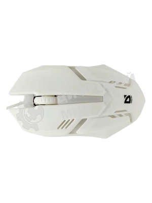 Мышь проводная Defender Cyber MB-560L белый, 1200 dpi, USB, кнопки - 3