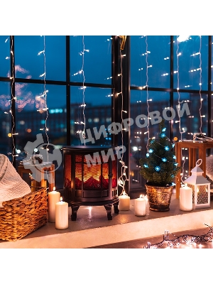 Светодиодный камин Neon-night 