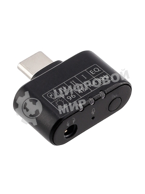 Разветвитель USB-C Hama 00135747 2порт. черный