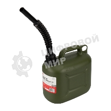 Канистра Rexant для ГСМ и технических жидкостей, вертикальная 5 л, пластиковая, усиленная