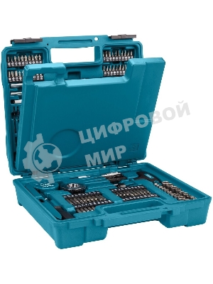 Набор принадлежностей Makita E-06270 212 предметов (жесткий кейс)