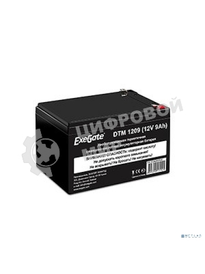 Батарея для ИБП ExeGate DTM 1209/EXS1290 (12V 9Ah 1234W), клеммы F2