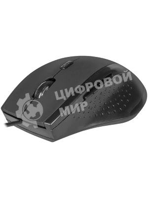 Мышь проводная Defender Accura MM-362 черный, 1600 dpi, USB, кнопки - 6