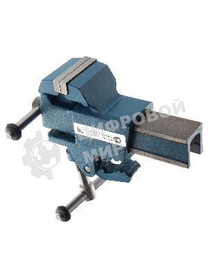 Тиски слесарные, 63 мм, крепление для стола, винтовой зажим (Глазов)
