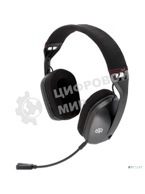 Гарнитура Oklick HS-L750G чёрный, беспроводная + проводная, радиоканал, до 18 ч