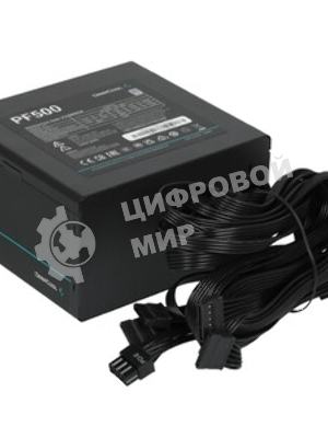 Блок питания Deepcool/GamerStorm PF500, 500Вт, 80 PLUS, 120мм, черный