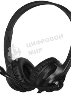 Гарнитура A4Tech HS-8i чёрный, проводная