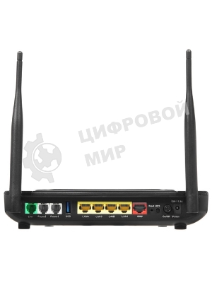 Интернет-телефония D-Link DVG-N5402G/2S1U1L/A1A Беспроводной гигабитный маршрутизатор с поддержкой 3G/LTE, 2 FXS-портами, 1 PSTN-портом (lifeline) и USB-портом