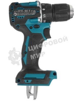 Дрель-шуруповерт Makita DDF487Z, 18 В, 0 Ач, 40 Нм, бесщеточный