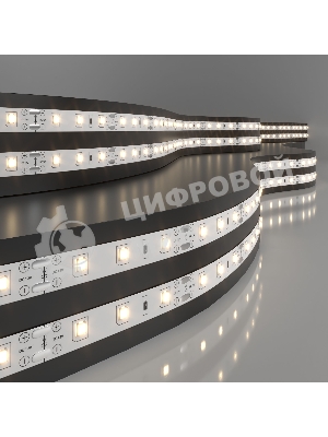 Лента светодиодная SLS 01 CW IP 20 / Набор светодиодной ленты 5m 2835 12V 60Led 4,8W IP20 3300K теплый белый