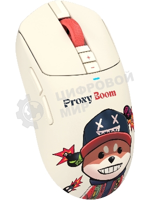 Мышь беспроводная/проводная A4Tech Bloody R72 Ultra Proxy Boom бежевый, 20000 dpi, USB Type-A, радиоканал, кнопки - 7