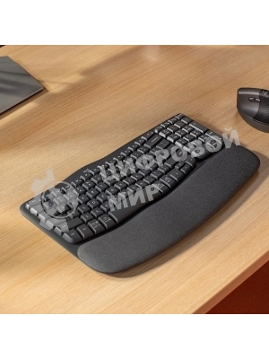 Клавиатура Logitech Wave Keys беспроводная, Bluetooth, радиоканал, серый