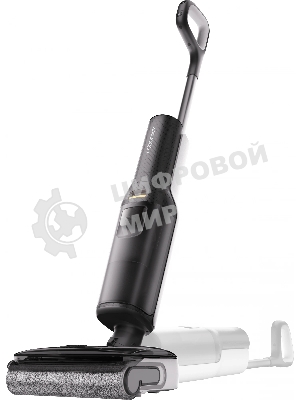 Пылесос Roborock Morph F25 черный, питание от аккумулятора, 200 Вт, уборка сухая/влажная, пылесборник 0.74 л