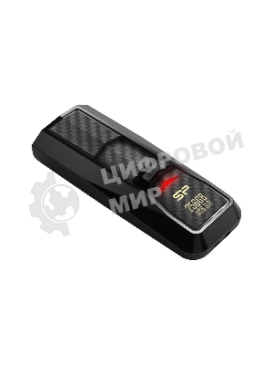 Флешка USB R/W Silicon Power R/W 128Gb Blaze B50 SP128GbUF3B50V1K USB3.0 черный