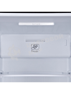 Холодильник Hyundai CS6503FV черное стекло двухкамерный 407/205л морозилка сбоку, No Frost, Side by Side