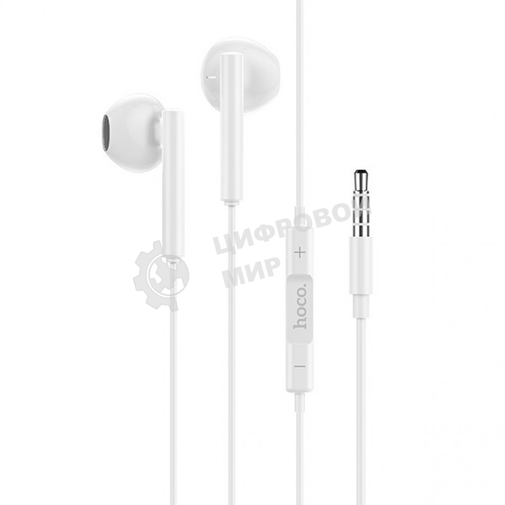 Наушники проводные Hoco M64 белый