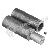 Петля гаражная с шаром Сибртех d 30x160мм, 2 шт., Россия