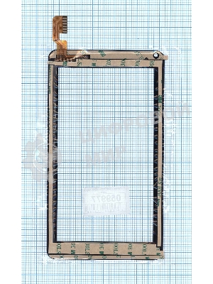 Сенсорное стекло (тачскрин) FPC-FC70S606(G-739)-00, черное