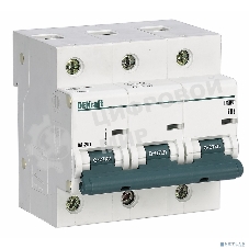 Выключатель автоматический трехполюсный ВА-201 100А C 10кА 13009DEK DEKraft