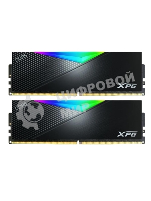Оперативная память XPG Lancer, DDR5, 32Gb (2x16GB), 8000MHz, CL38, DIMM, с радиаторами, RGb черный