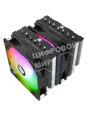 Кулер Thermalright Phantom Spirit 120 SE ARGb Soc-AM5/AM4/1151/1200/1700 черный 4-pin 25.6dB Al+Cu 765gr Ret (PS120-SE-ARGb)