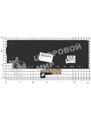 Клавиатура для ноутбука Lenovo Yoga 9 14IRP8 серебристая