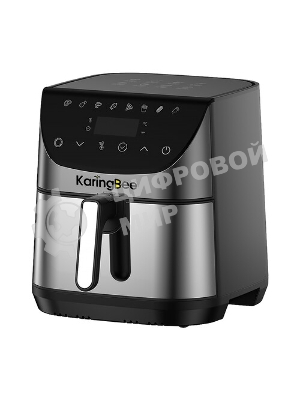 Аэрогриль KaringBee SZ-A807 серебристый, 2000 Вт, 7 л, сенсор, 8 программ