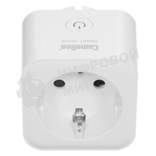 Умная розетка Camelion BNS/SH-1/16A/WIFI (Розетка одинарная 16A 3680В, WiFi+ Счетчик+Контроль)