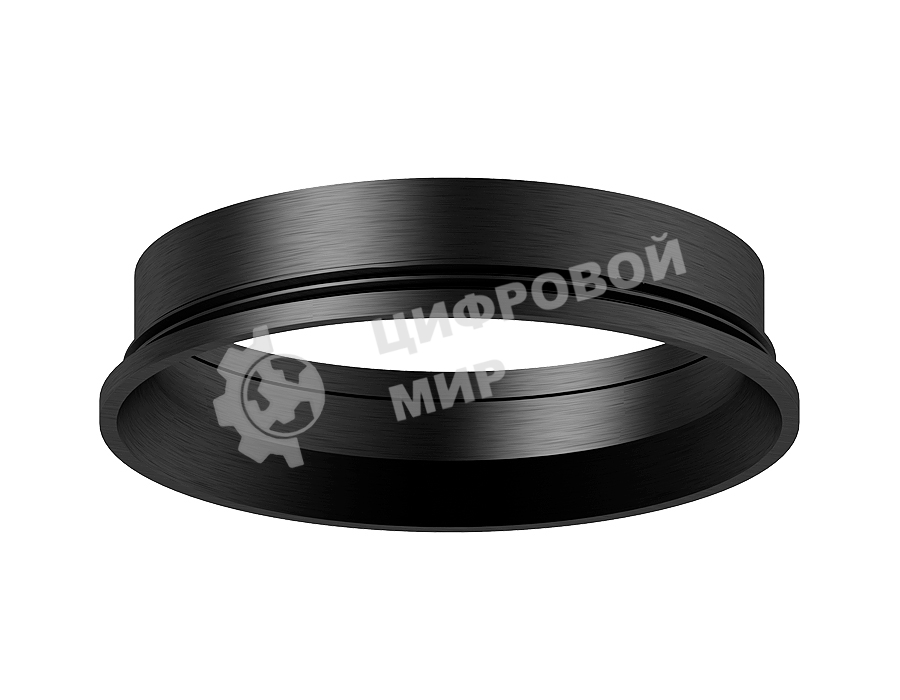 Насадка для корпуса светильника N6103 PBK черный полированный D60*H18mm Out2mm MR16