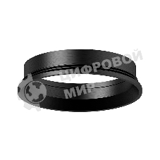 Насадка для корпуса светильника N6103 PBK черный полированный D60*H18mm Out2mm MR16