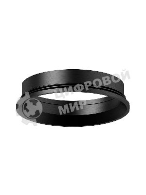 Насадка для корпуса светильника N6103 PBK черный полированный D60*H18mm Out2mm MR16