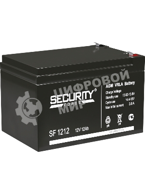 Батарея Delta Security Force SF 1212 (12v 12Ah)
