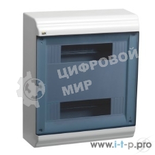 Бокс IEK MKP82-N-24-41-10 ЩРН-П-24 модуля навесн.пластик IP41 PRIME