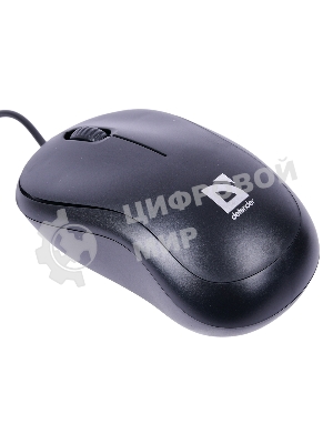Мышь проводная Defender Patch MS-759 черный, 1000 dpi, USB, кнопки - 3