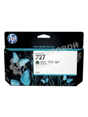 Картридж струйный HP 728 с матовыми черными чернилами для принтеров Designjet, 300 мл