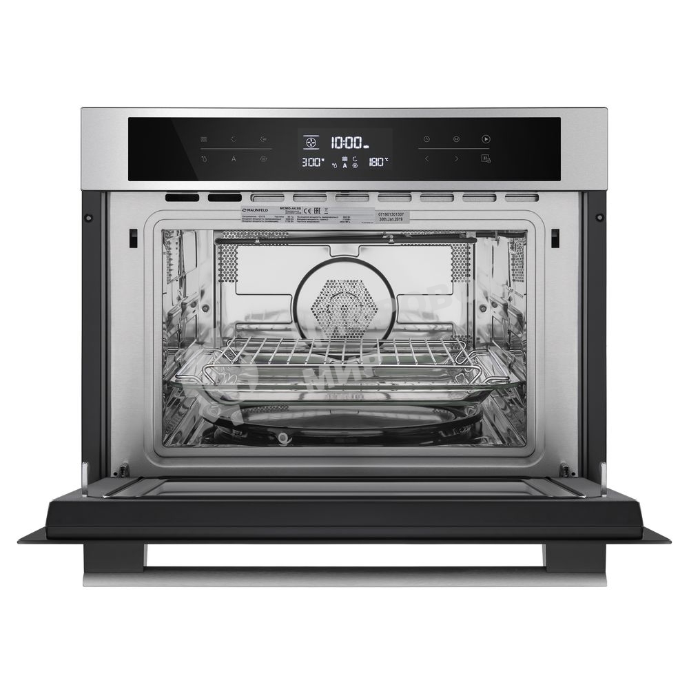 Шкаф духовой электрический с функцией СВЧ Maunfeld MCMO.44.9S, встраиваемый