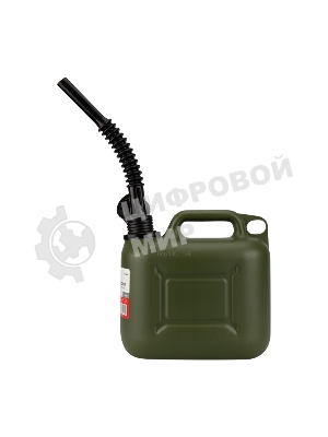 Канистра Rexant для ГСМ и технических жидкостей, вертикальная 5 л, пластиковая, усиленная