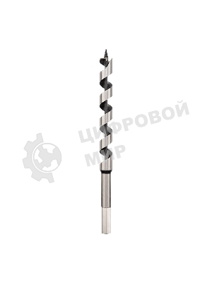 Сверло винтовое по дереву Kranz 22х230 мм, шестигранный хвостовик