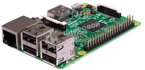 Одноплатный компьютер Raspberry Pi 3 Model B (RA432, E14 version) Retail, 1Gb RAM, Quad Core 1.2GHz Broadcom BCM2837 64bit CPU, WiFi, Bluetooth, 40-pin extended GPIO, 4x USB 2.0, HDMI, CSI camera port, DSI display port, Micro SD port (Support Raspbian and