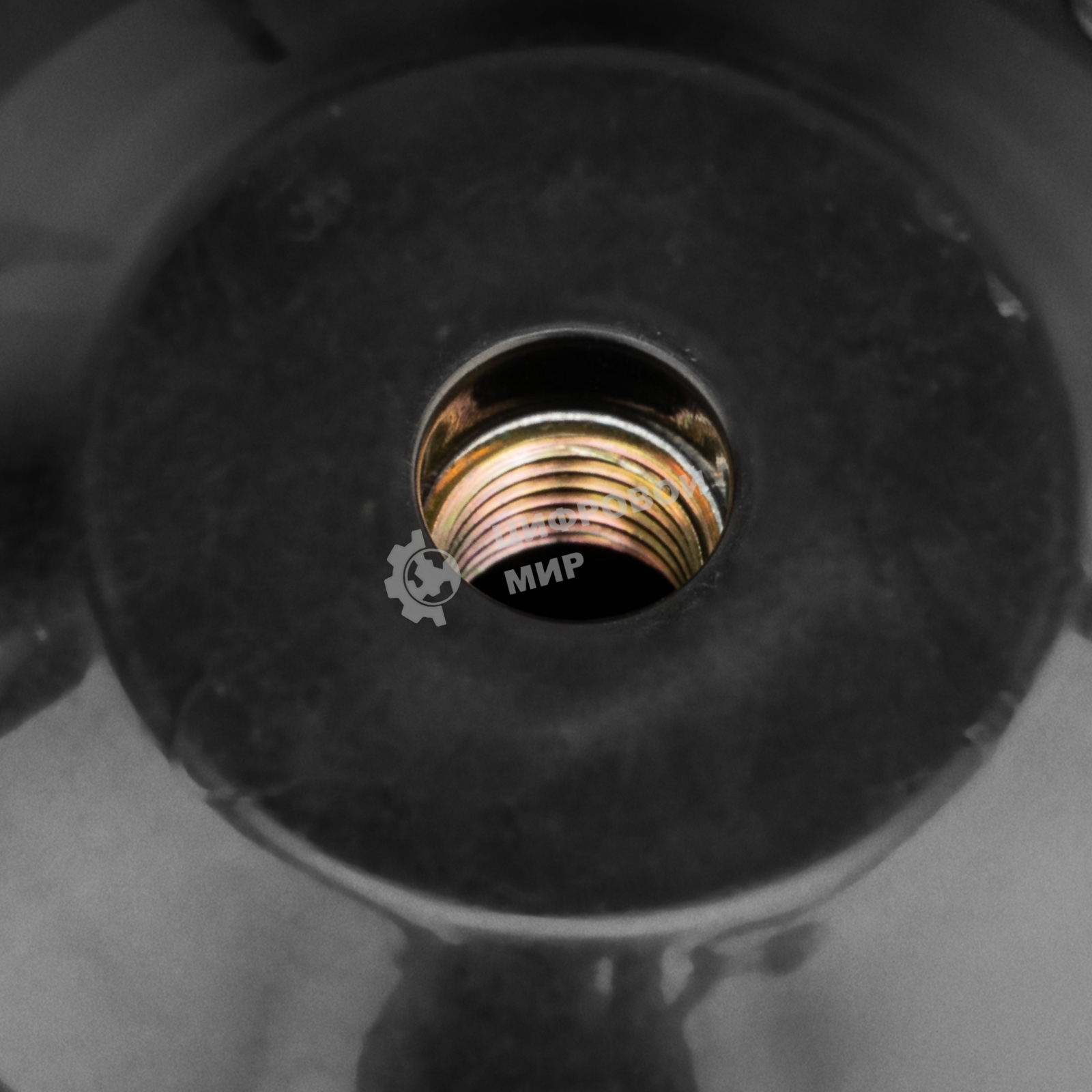 Катушка для триммера Denzel, гайка М10 х1,25 левая (Denzel, MTD, GREEN LINE)