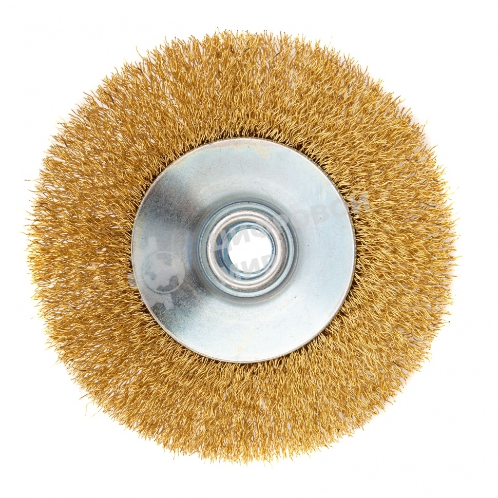 Кордщетка Matrix для ушм 125 мм м14 ''тарелка'' витая проволока