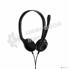 Гарнитура проводная EPOS Headset PC 3 CHAT, Stereo, 2x3.5мм jack, 1000430/504195