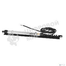 Панель осветительная Rem, 1U, 40х484х35 мм (ВхШхГ), 36-48V, 19