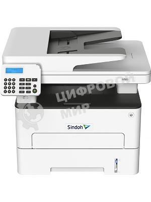 МФУ лазерное Sindoh M500 МОНОХРОМ А4,принтер/копир/сканер/факс 34 стр/мин,Wi-Fi. AirPrint,ADF 50,стартовый тонер в компл 700 отп.