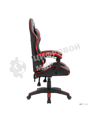 Кресло Defender XCOM черный, экокожа, 120 кг, механизм качания