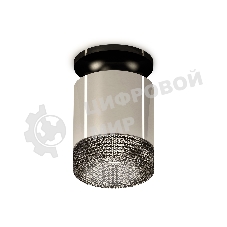 Светильник Ambrella Light XS7405024 PSL/PBK/BK серебро полированное/черный полированный/тонированный MR16 GU5.3