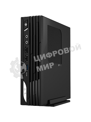 ПК MSI PRO DP21 14M-1243XRU Intel Core i5 14400(2.5Ghz)/16384Mb/512PCISSDGb/noDVD/Int:Intel UHD Graphics 730/BT/WiFi/war 1y/2.8kg/Black/noOS + no KB+M