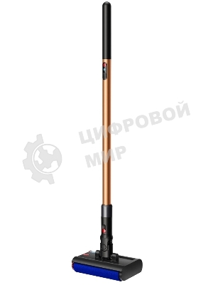 Пылесос вертикальный Dyson Pencil Wash оранжевый, питание от аккумулятора, 50 Вт, уборка влажная, пылесборник 0.34 л