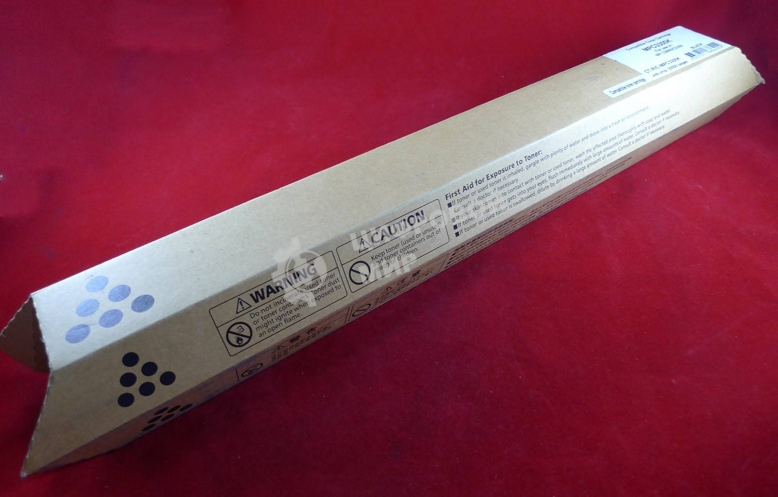 Картридж лазерный Ricoh Aficio MP C2800/C3300 черный, type MPC3300E (туба, 460г) JPN